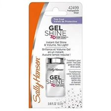 BUY 2 GET 1 FREE (Add3) Sally Hansen Treatment Gel Shine 3D Top Coat Nail Polish