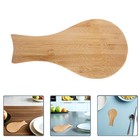 2 Pcs Cooking Spoon Holder Chopsticks Rack Farmhouse Wooden
