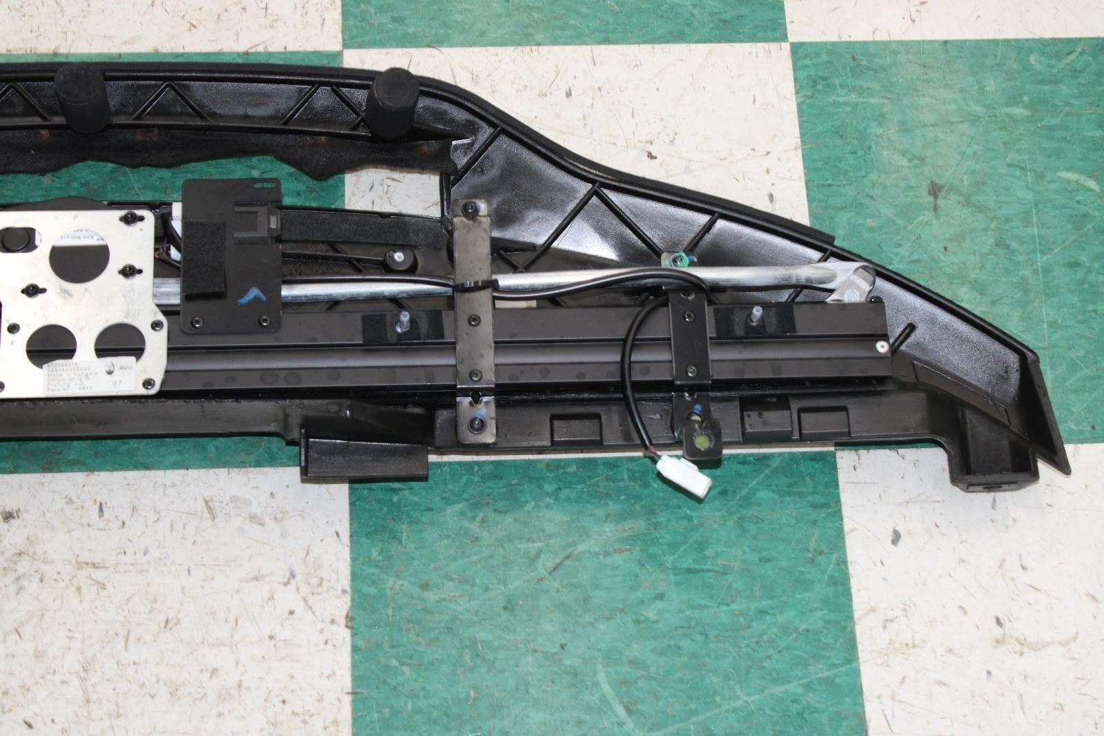 14-17 Ghibli Black Rear Window Cargo Shade Powered Blind Motor Factory OEM WTY