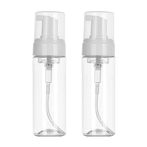 Beoncall Foaming Dispenser Bottle 7oz Transparent Empty Spray Bottles 2Pcs - product listing photo