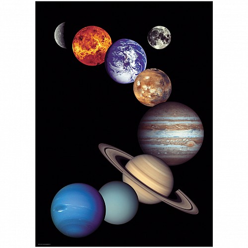 Puzzle - NASA Solar System - 1000 Pieces - Picture 2 of 4