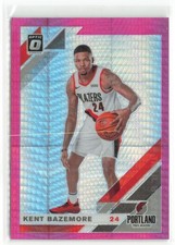 Kent Bazemore 2019-20 Donruss Optic Hyper Pink Portland Trail Blazers #27