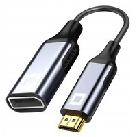 Co2 Hdmi-Adapter Auf Displayport 1.4 Hdmi-Kabel – DP FHD 240Hz 4K 60Hz HDR
