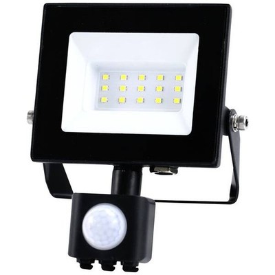 Heitronic VO-501415 BOLTON 2.0 10W Outdoor LED Spotlight Light Color: Bia