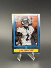 2024 Topps Chrome - 1974 Topps Football Nate Wiggins #74TF-15 (RC)