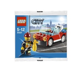 LEGO City: Fire Car Set 30221 Bagged