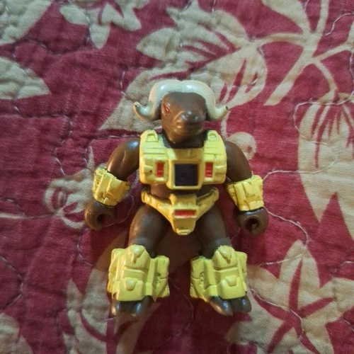 Vintage Battle Beasts Series 3 Musky Ox #64  Figure No Weapon Hasbro Toy Takara