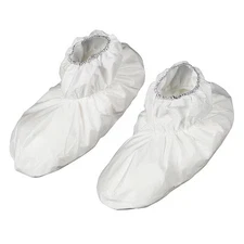 Kimtech 47973 Disposable Shoe Covers,  Sms,  White,  Slip Resistant Sole: Yes ,