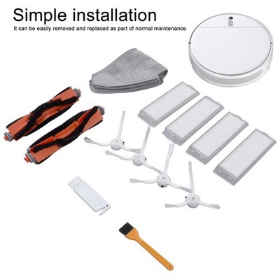 Replacement Filter Mop Brush Kit for Mi Robot Vacuum Mop 2 Lite 2 Pro MJSTL