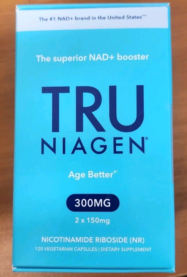 Tru Niagen Nicotinamide Riboside Chloride, 300 mg, 120 Vegetarian Capsules