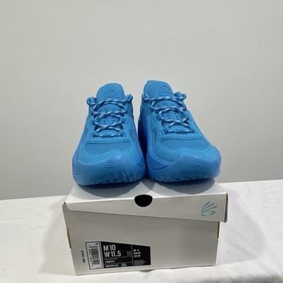 Under Armour Curry 13 Blue Low Top Basketball Sneaker Lace Up 6007670-419 Men