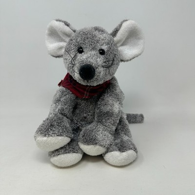 Mary Meyer Grey Mouse Plush Stuffed Animal Sweet Rascals Black