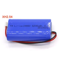 3.7v 1S2P 6400mAh Rechargeable Li-ion Battery Pack 2400mAh with XH2.54 Plug New