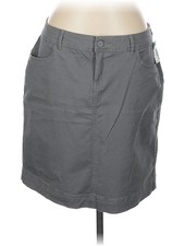 Maurices Women Gray Casual Skirt 11