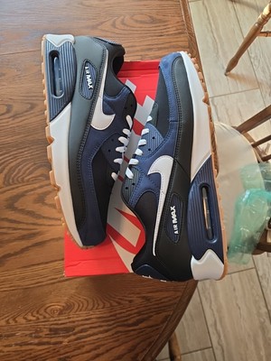 Nike Air Max 90 Navy Gum (Midnight Navy Brown Gum White FB9658-400