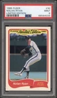 1985 Fleer Nolan Ryan Limited Edition #30 PSA 9 Mint HOF Houston Astros