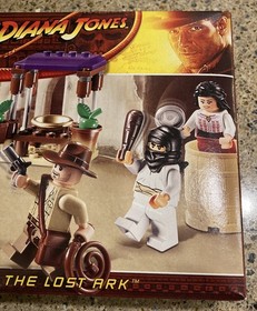 LEGO 7195 - Indiana Jones/ Marion Ravenwood -Ambush in Cairo - 2009-NEW & Sealed