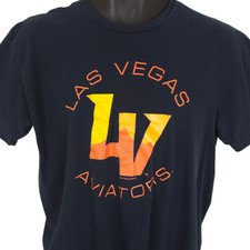 Las Vegas Aviators T Shirt Mens Size Large Bl...