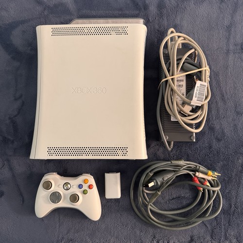 Microsoft Xbox 360 White Console Parts & Repair Working !PLEASE READ