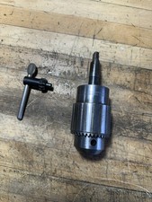 Jacobs 58B Headstock Chuck 1-1/2”x 8 PI Spindle With No.2 Morse Taper Tail & Key