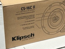 Klipsch CS-16C II - 6.5" In Ceiling Speakers -PAIR