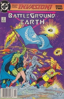 DC Invasion! #2 1988 (early Todd McFarlane) - Combine Shipping - FN
