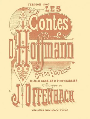Les Contes D'Hoffmann | Jacques Offenbach | Buch | Edition Choudens