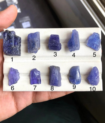 #ad AAA Blue Tanzanite Rough Natural Specimen Tanzanite RawGemstone MineralsTz#41 $27.92