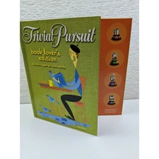 Trivial Pursuit Book Lover's Edition 2004 Authors Literary Characters Retail $50