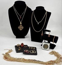 Pirate Inspired-Vintage Jewelry Mixed Lot 15 pieces Necklaces, Rings,  Earrings 