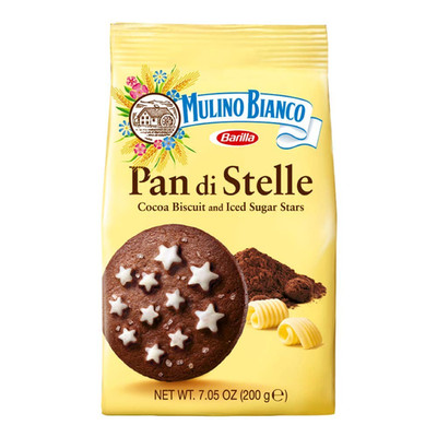 Pan Di Stelle Cookies Pack of 10 Bag