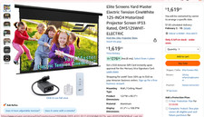 Elite Screens Yard Master CineWhite 125