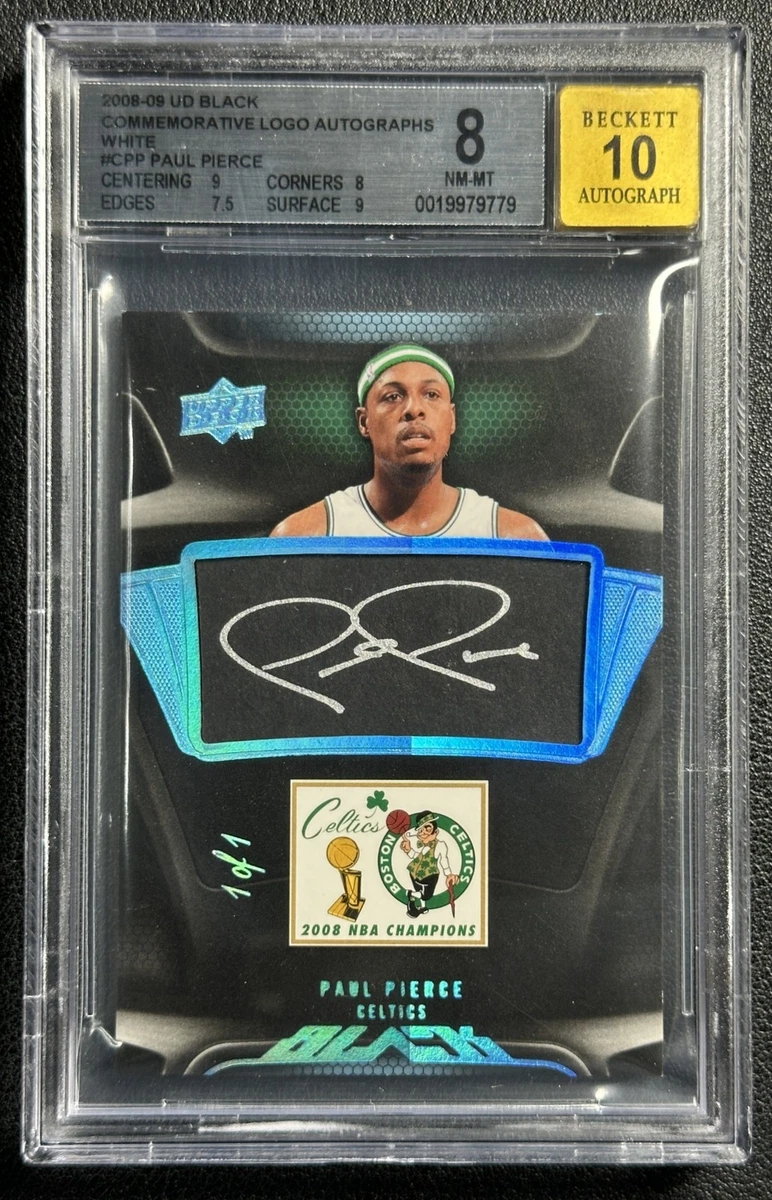Paul Pierce Basketball Autographed Sports Trading Cards