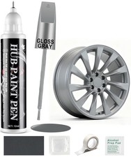 Gloss Gray Rim Repair Kit Wheel Paint And Rim Paint Touch Up Pen For Curb Ra... Gloss Gray Rim Repair Kit Wheel Paint And Rim Paint Touch Up Pen For Curb Ra...