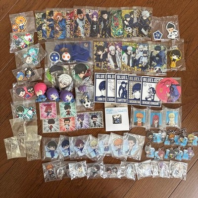Blue Lock Merchandise Lot - Acrylic Keychains, Stand, Cards, Stickers