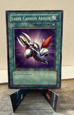 Yu-Gi-Oh! LOB-089 Laser Cannon Armor 1st Edition Japanese OCG Card