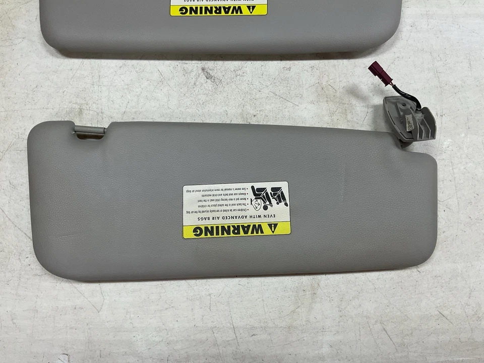 Parasol gris para conductor/pasajero BMW 528i 2008-2010 OEM Foto 2 de 4