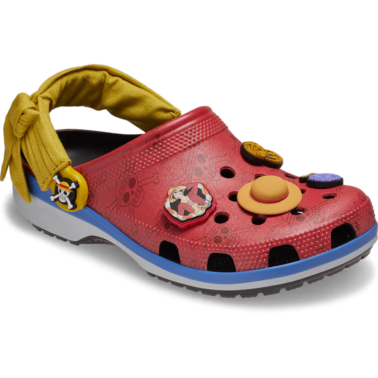 crocs ONE PIECE Luffy Classic Clogs Multi 212125 Unisex Japan New