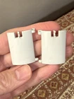 Vintage 1983 Hasbro GI Joe Skystriker Set of 2 Landing Gear Wheel Covers Part