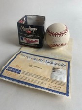 Alex Rodriguez Signed Baseball Steiner COA Auto A-Rod Yankees MLB Rawlings