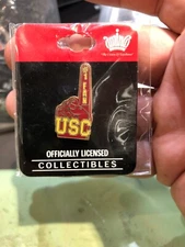 USC #1 Fan Finer Lapel Pim. NCAA