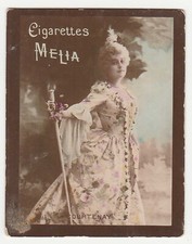 Cigarettes Melia Alger Algeria Cigarette Tobacco Card Tirage E#3 - Courtnenay