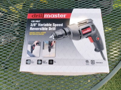 Drillmaster Variable Speed Corded Drill