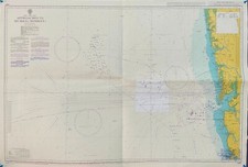 Admiralty 1487 Anfahrten Nach Mumbai (Bombay) Indien - Westküste GENIUS Karte