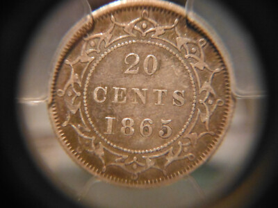 1865 Newfoundland Pre-Confederation Twenty 20 Cents ***** VF-35 | eBay