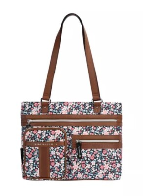 Lily Bloom: Della Tote Bag, Wildflower Meadows.  Made of recycled material NWT