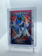 2022 Panini Chronicles Crusade Ruby Wave Otto Lopez Toronto Blue Jays 77/199 SP