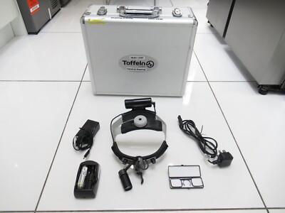 TOFFELN SURGICAL INDIRECT WIRELESS BINOCULAR OPHTHALMOSCOPE HEADSET HEADLIGHT UK