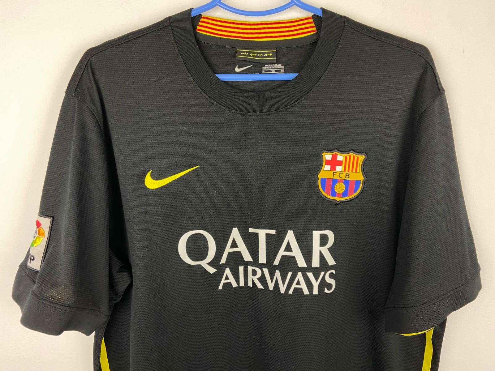 black fc barcelona jersey