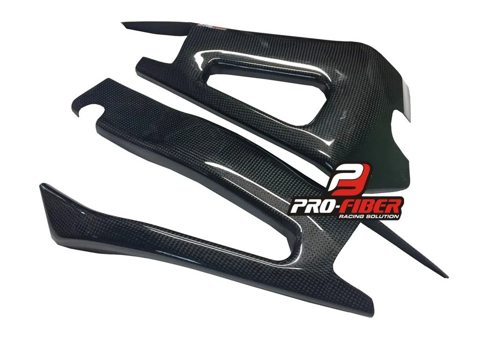 07-08 CARBONO BASCULANTE BRAZO BASCULANTE CUBIERTAS PROTECTORES YAMAHA YZF R1 2007-2008 Foto 2 de 4